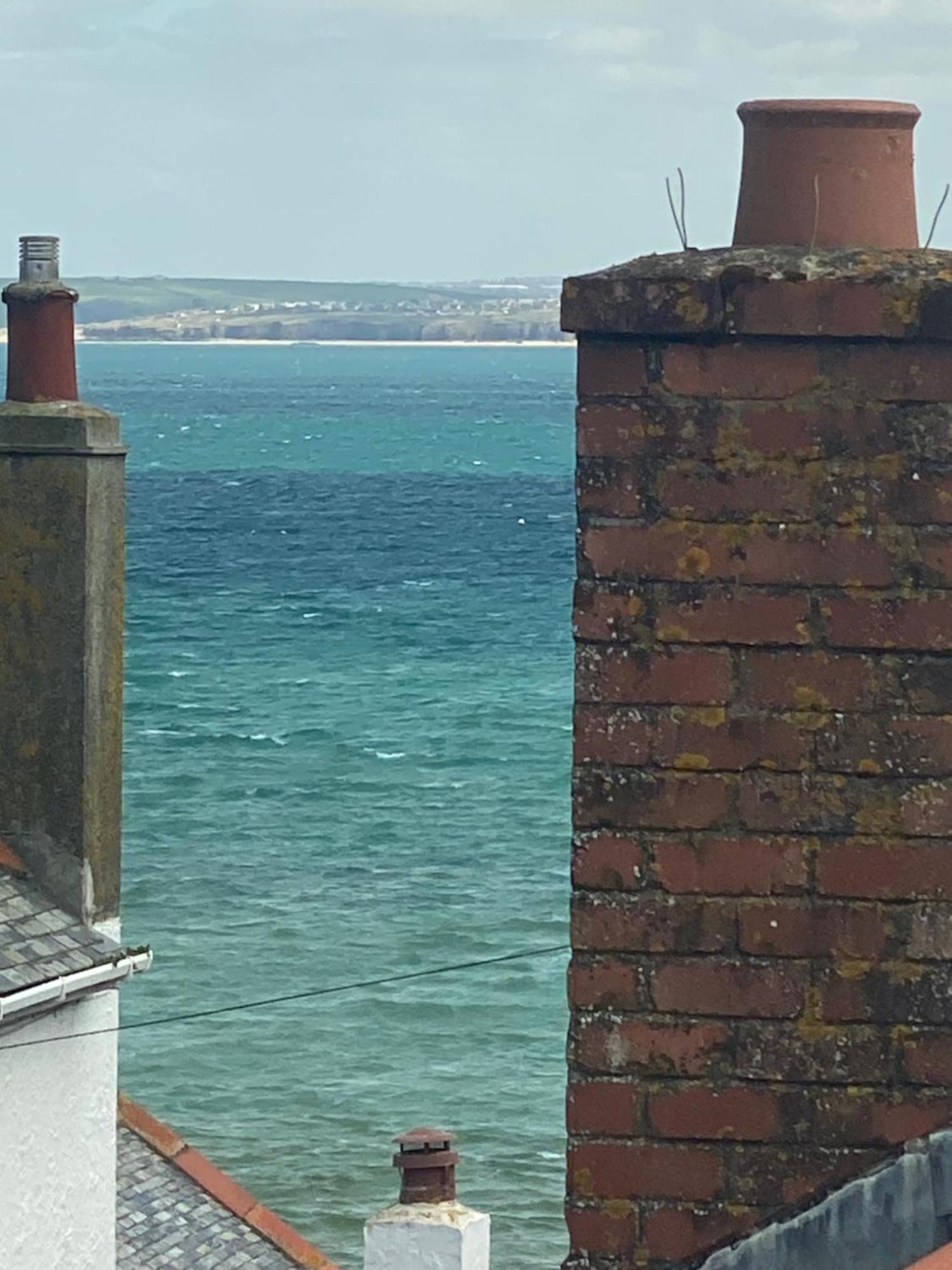 Little Dolly Sea View 2 Bedroom Apartment, St Ives Town, Dog Friendly Eksteriør billede