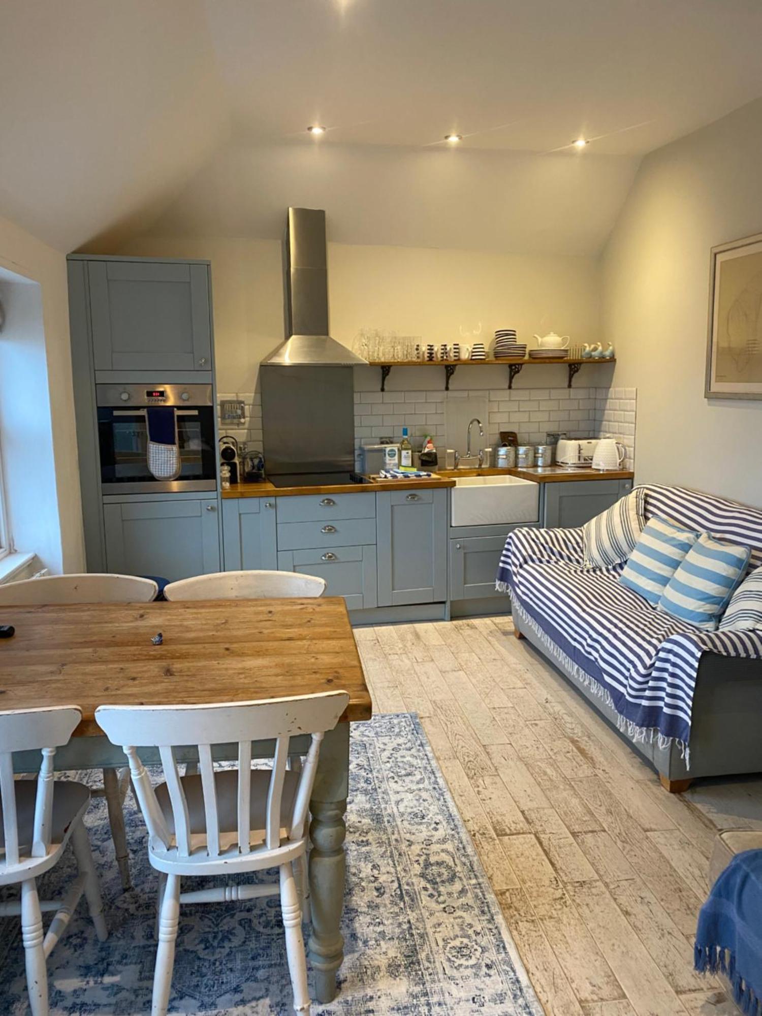 Little Dolly Sea View 2 Bedroom Apartment, St Ives Town, Dog Friendly Eksteriør billede