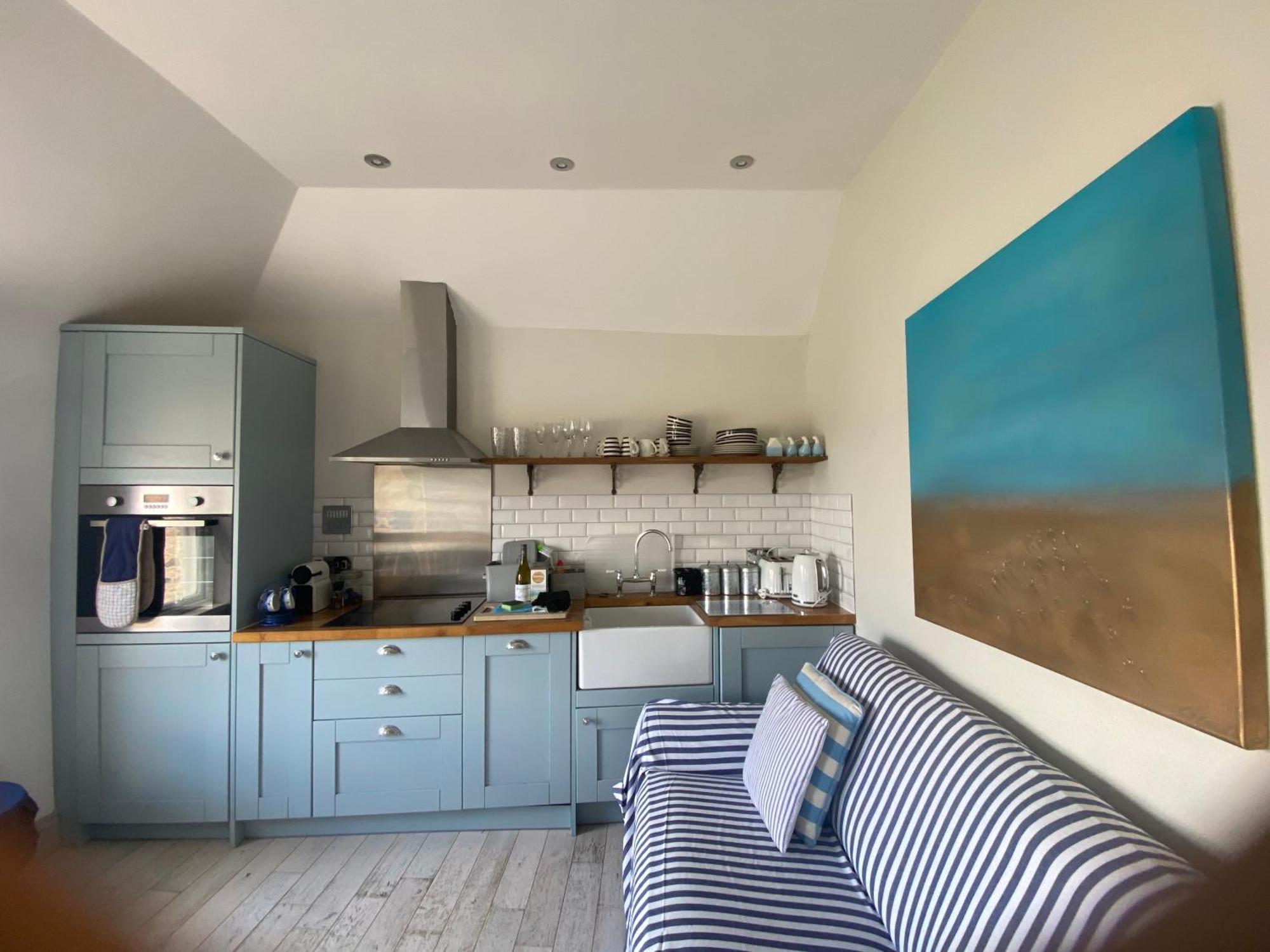 Little Dolly Sea View 2 Bedroom Apartment, St Ives Town, Dog Friendly Eksteriør billede
